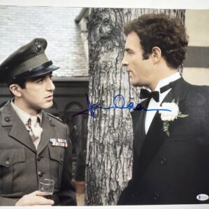 James Caan Signed The Godfather 16x20 Photo B Autograph Sonny Corleone BAS COA