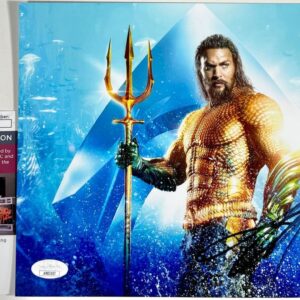 Jason Momoa Signed Aquaman The Lost Kingdom 8x10 Photo A Autograph JSA COA