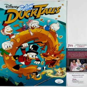 Jo Anne Worley Signed DuckTales 8x10 Mini Poster Photo C Autograph JSA COA