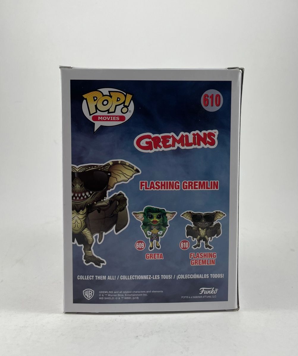 Joe Dante Signed Gremlins Flashing Gremlin Funko POP! #610 Autograph JSA COA - Image 4