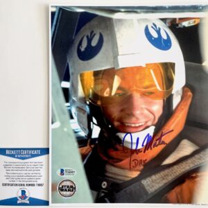 John Morton Signed Star Wars Dak Official Pix 8x10 Photo Autograph BAS COA