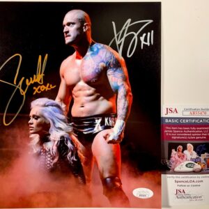 Karrion Kross & Scarlett Bordeaux Signed WWE NXT 8x10 Photo Autograph JSA COA