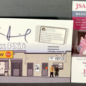 Kevin Smith Signed Pin Stop Drop 2 The Tweet Collectible Pin JSA COA