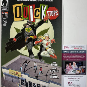 Kevin Smith Signed Quick Stops Comic Book #1 Cover B Autograph JSA COA