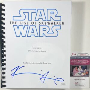 Kevin Smith Signed Star Wars The Rise Of Skywalker Complete Movie Script JSA COA