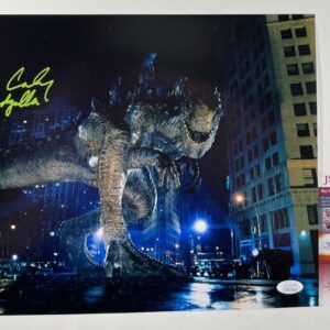 Kurt Carley Signed Godzilla 11x14 Photo Autograph JSA Witness COA