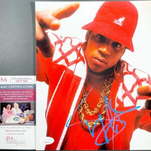 LL Cool J Signed 8x10 Photo B Autograph Hip Hop Rap Artist JSA COA