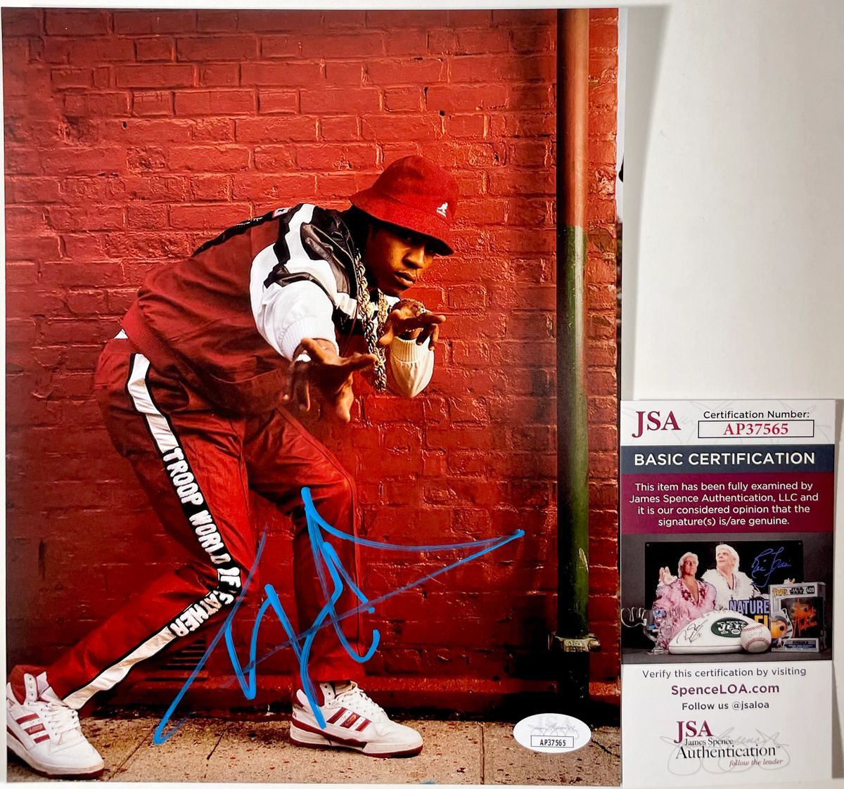LL Cool J Signed 8x10 Photo C Autograph Hip Hop Rap Artist JSA COA