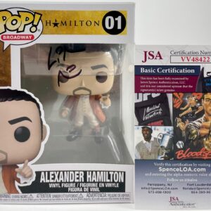 Lin-Manuel Miranda Signed Alexander Hamilton Funko POP 01 Autograph JSA COA