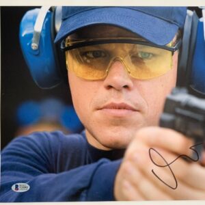 Matt Damon Signed The Departed 11x14 Photo Autograph Beckett BAS COA