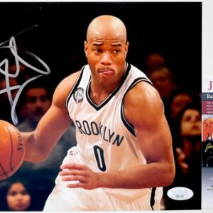 NBA Jarrett Jack Signed Brooklyn Nets 8x10 Photo A Autograph JSA COA