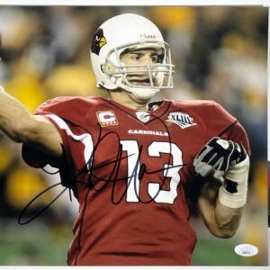 NFL Kurt Warner Signed Arizona Cardinals 11x14 Photo B Autograph JSA COA
