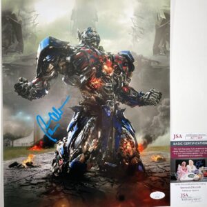 Peter Cullen Signed Transformers Optimus Prime 11x14 Photo B Autograph JSA COA