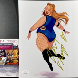 Piper Niven Signed WWE Doudrop 8x10 Photo Authentic Autograph NXT Viper JSA COA