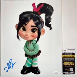 Sarah Silverman Signed Disney PIXAR Wreck It Ralph 11x14 Photo Autograph JSA COA
