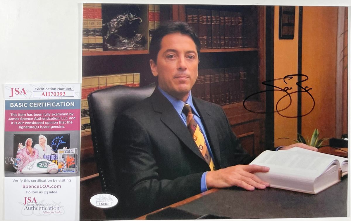 Scott Baio Signed Arrested Development Bob Loblaw 8x10 Photo Autograph JSA COA