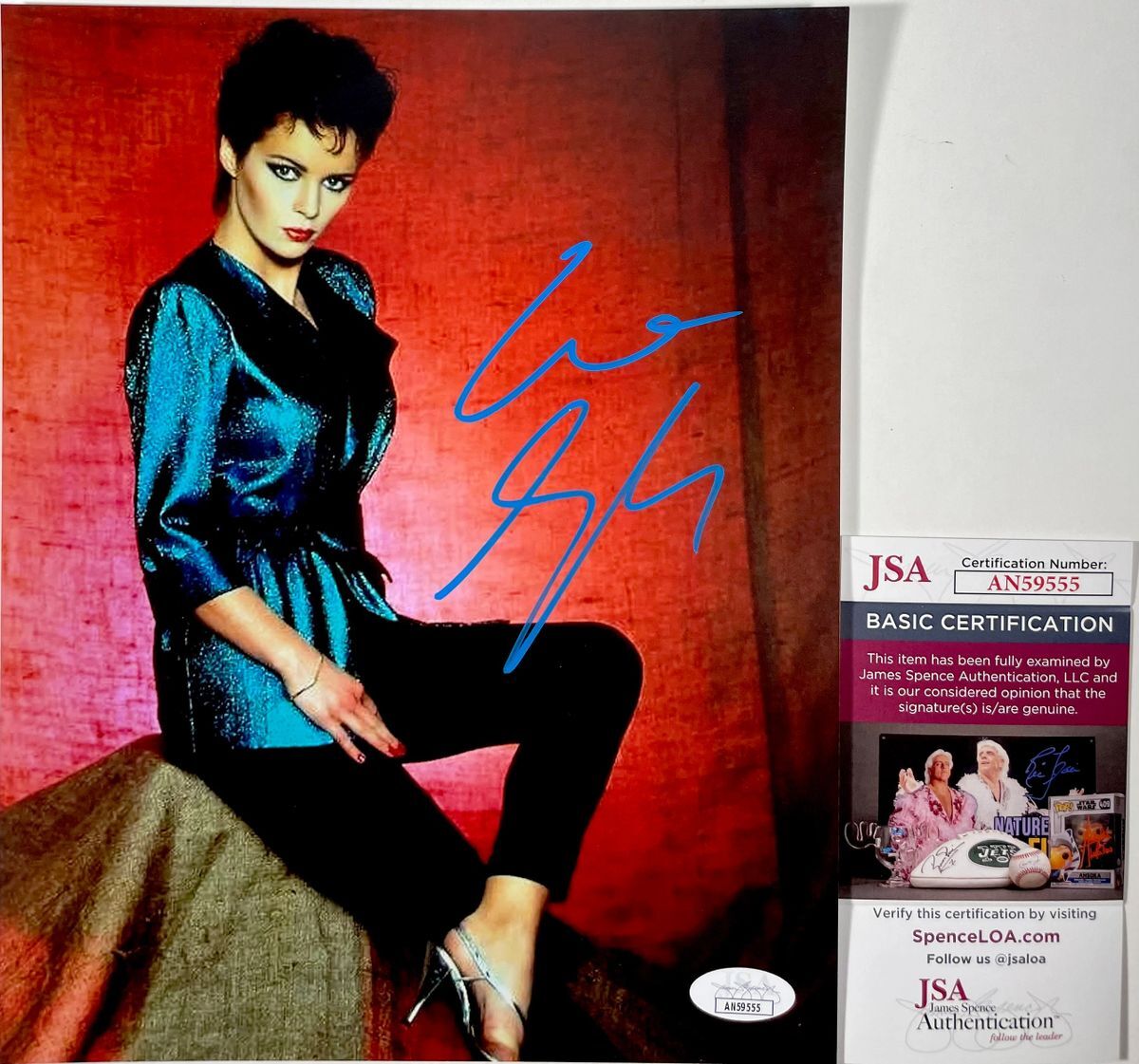 Sheena Easton Signed 8x10 Photo C Autograph Singer Actress JSA COA