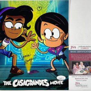 Sonia Manzano Signed The Casagrandes Movie 8x10 Mini Poster Photo JSA COA