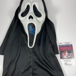 Tony Cecere Signed SCREAM Ghost Face Mask Autograph JSA COA