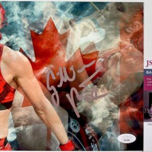 UFC Gillian Robertson Signed 8x10 Photo A Autograph MMA JSA COA