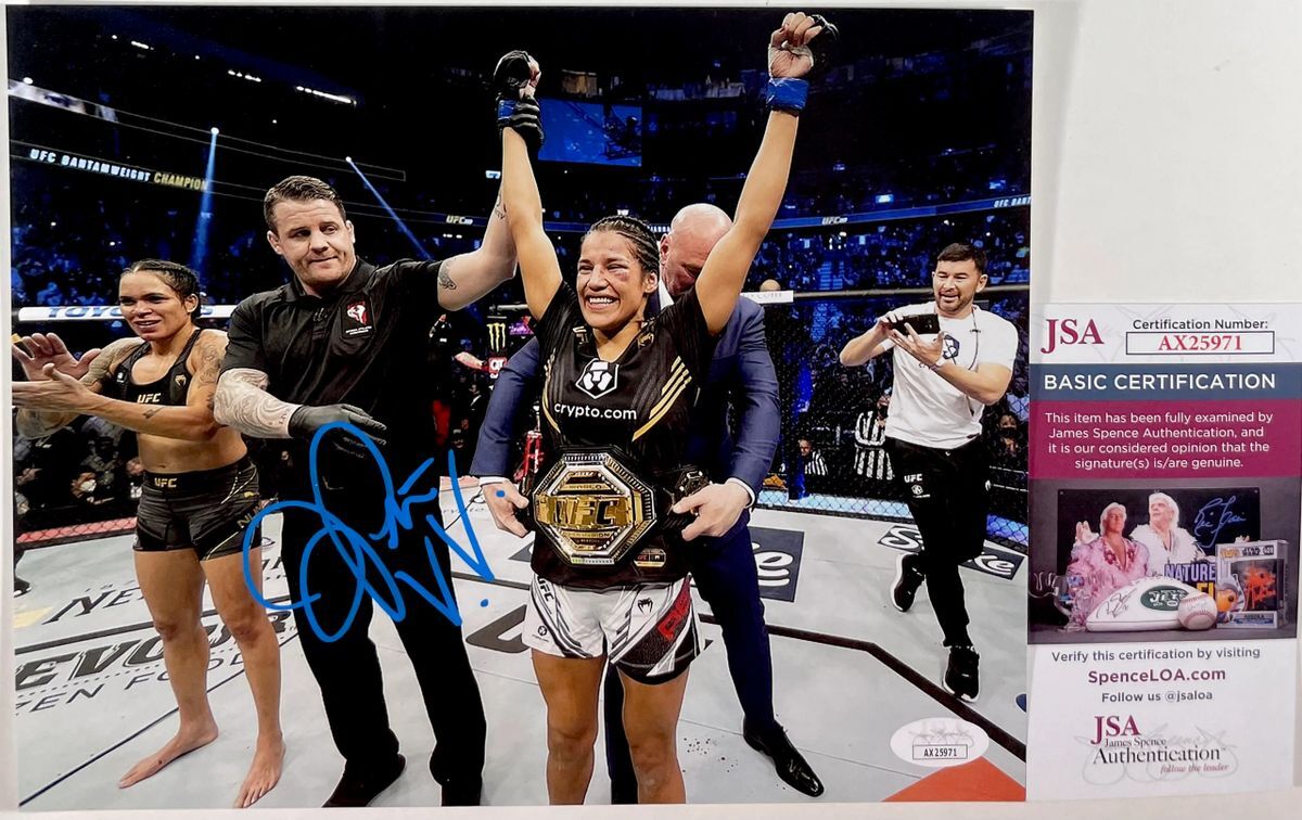 UFC Julianna Pena Signed 8x10 Photo E Autograph MMA Fighter JSA COA