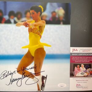 US Olympic Figure Skater Nancy Kerrigan Signed 8x10 Photo D Autograph JSA COA