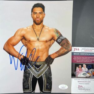 WWE Joaquin Wilde Signed Legado Del Fantasma 8x10 Photo A Autograph JSA COA