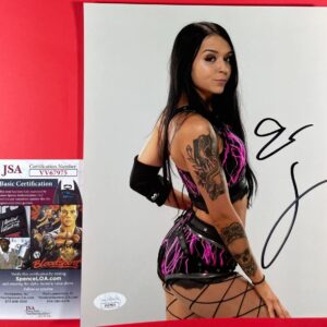 WWE NXT Cora Jade Signed 8x10 Photo E Autograph Takeover JSA COA