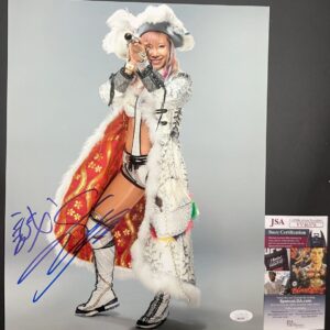 WWE NXT Kairi Sane Signed 11x14 Photo A Autograph WrestleMania JSA COA