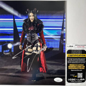 WWE NXT La Primera Stephanie Vaquer Signed 8x10 Photo B Autograph JSA COA
