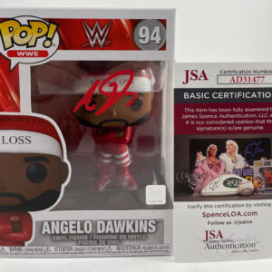 WWE NXT Street Profits Angelo Dawkins Signed Funko POP A Autograph JSA COA