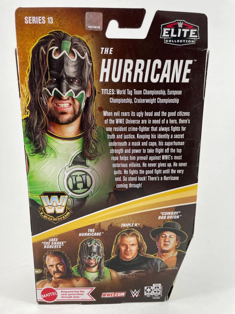 WWE NXT The Hurricane Shane Helms Signed Mattel Elite Legends Figure B JSA COA - Image 2