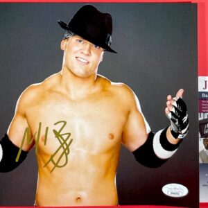 WWE NXT The Miz Signed 8x10 Photo D Autograph WrestleMania MTV JSA COA
