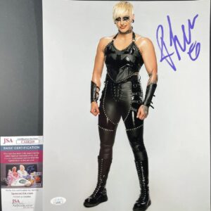 WWE Rhea Ripley Signed Judgment Day 11x14 Photo F Autograph NXT JSA COA